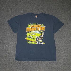 Mark martin go daddy nascar racing shirt size 2xl